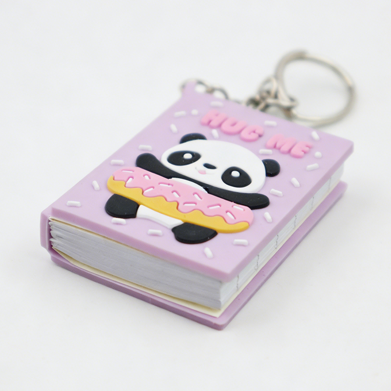 MW-461 Mini Notebook Keychain with Blank Pages Ideal for Notes, Memos & Journaling