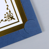 MW-450 Premium Navy Blue Diploma Paper Gold Foil Border Certificate Blanks