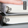 MW-611 Wholesale Loose Leaf Notebook Transparent PP Cover School Office Journal