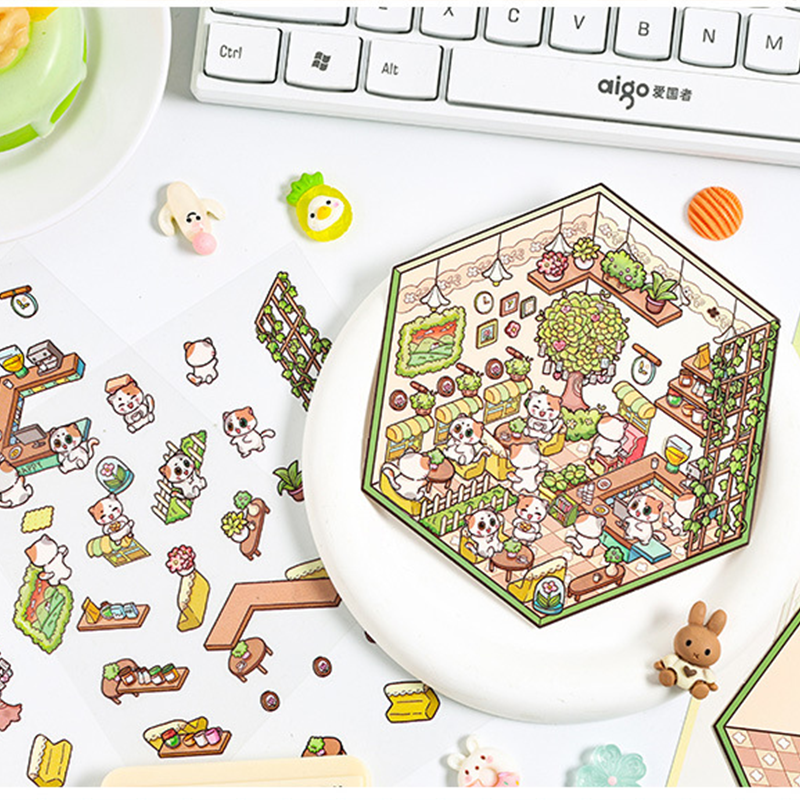 Scene sticker